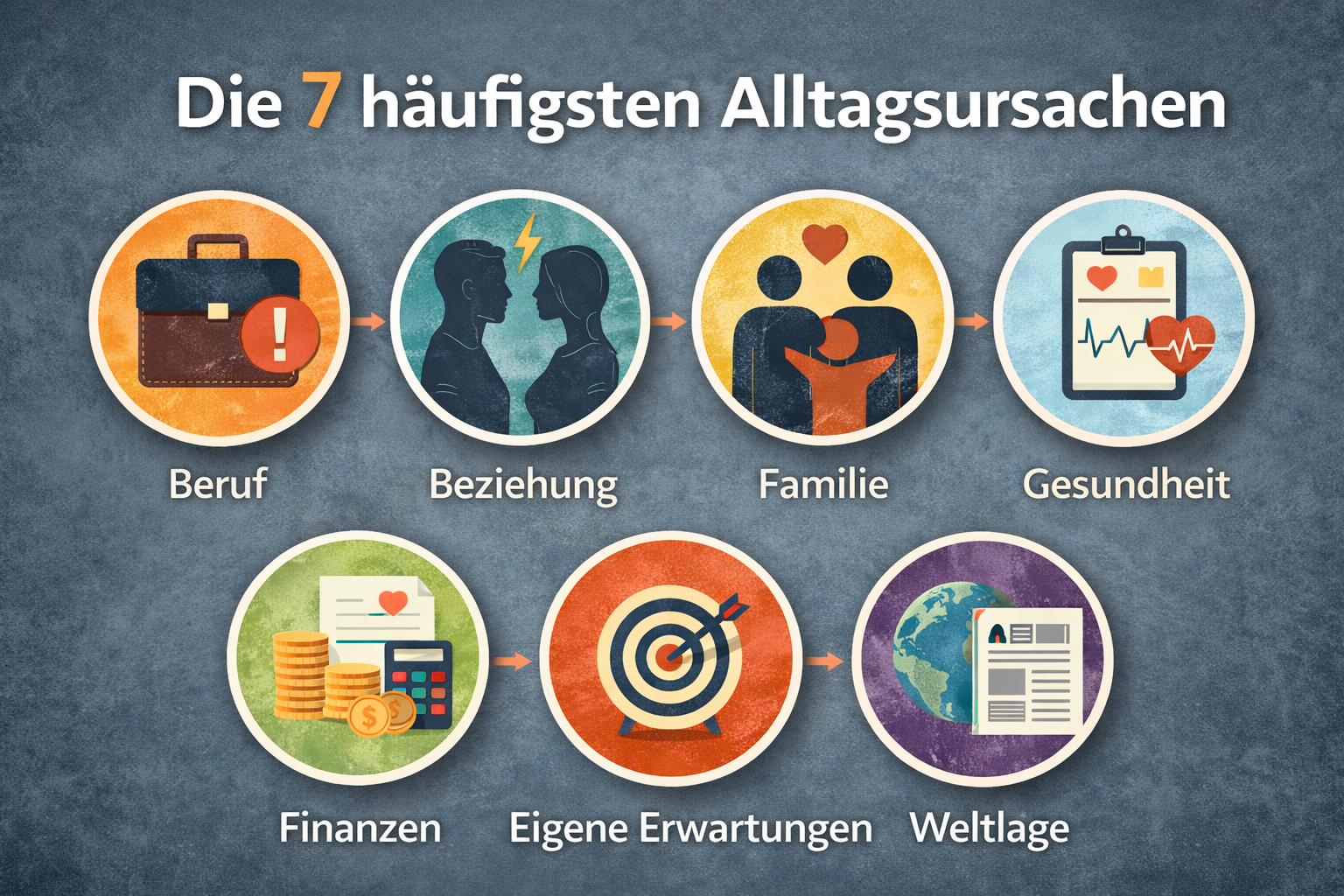 Die 7 häufigsten Alltagsursachen für Müdigkeit – Übersicht